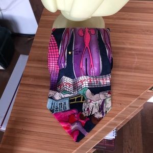 Nicole Miller silk tie